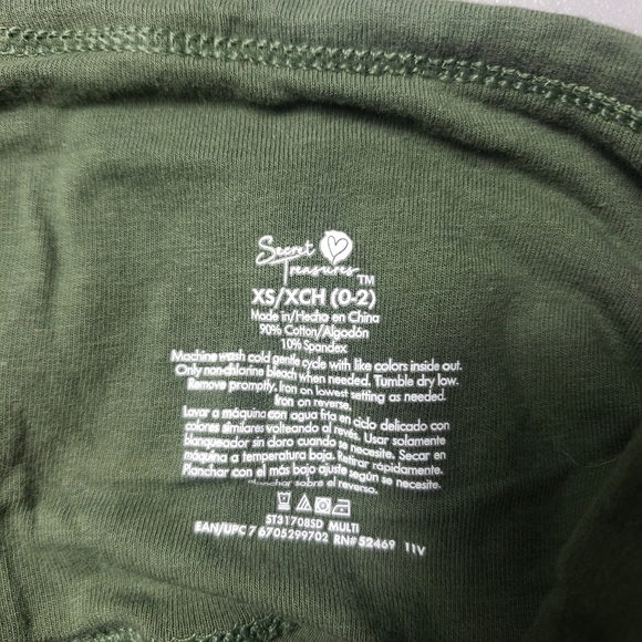 secret treasures green high rise shorts women's size XS 0-2 - Picture 5 of 9